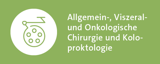 Piktogramm Allgemein-, Viszeral- und Onkologische Chirurgie und Koloproktologie